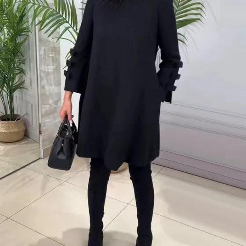Marbella Bow Sleeved Dress