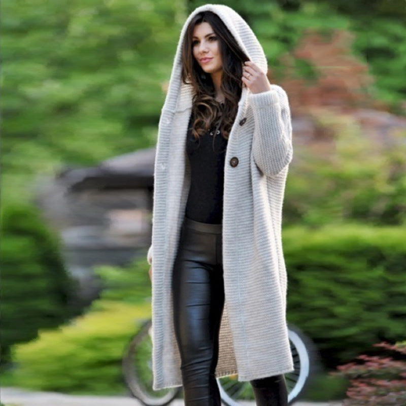 Marbella Long Hooded Cardigan