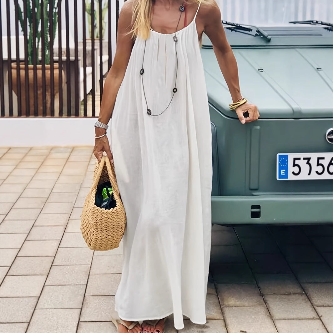 Marbella Backless Slip Dress