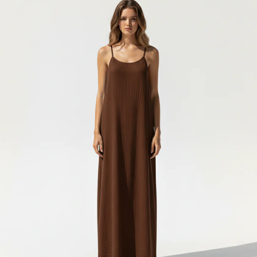 Marbella Backless Slip Dress