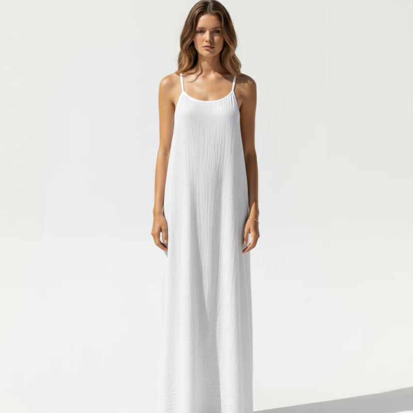 Marbella Backless Slip Dress