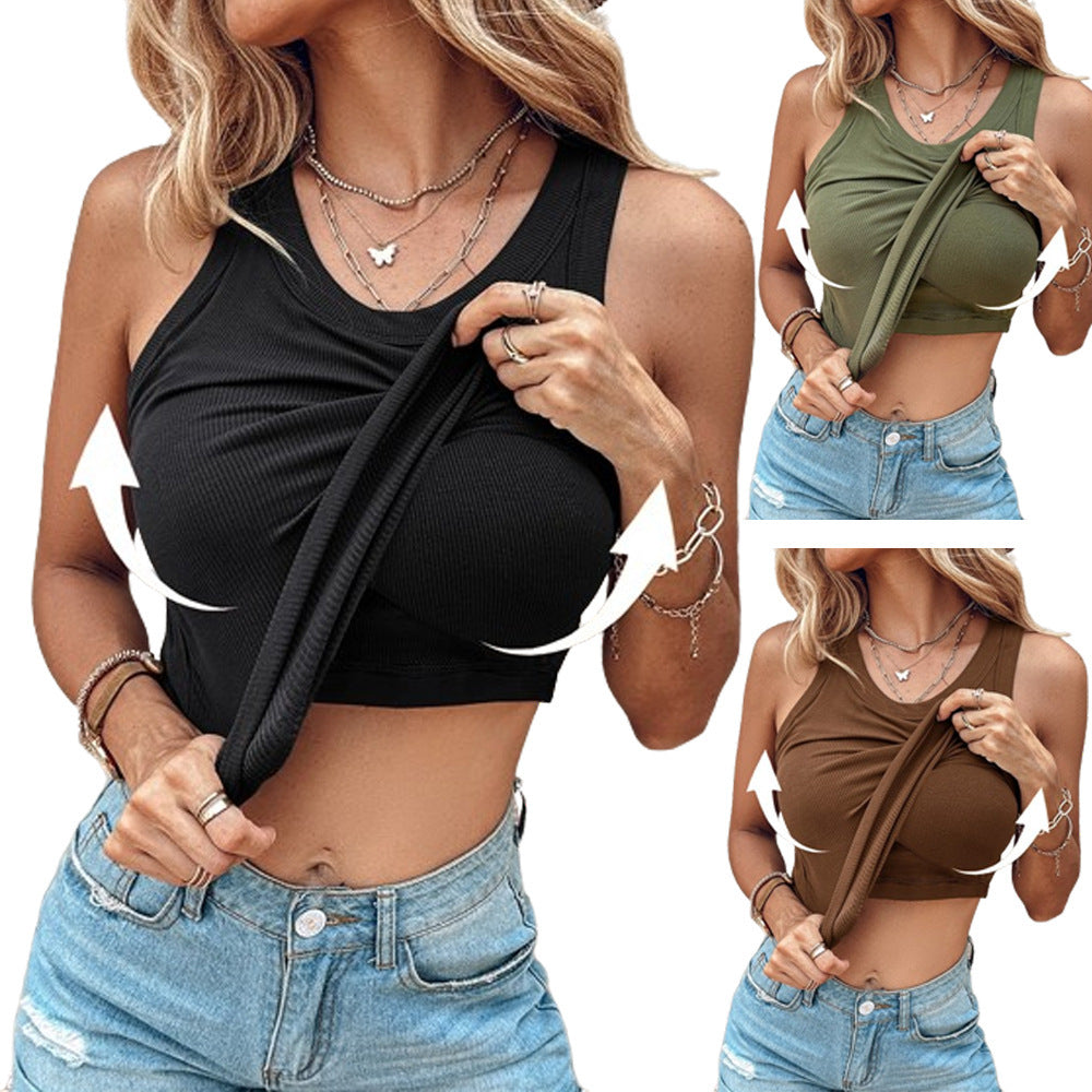 Marbella Built-In Bra Tank Top